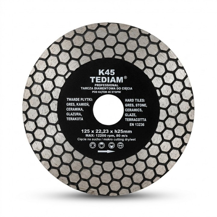 Tarcza diamentowa K45 TEDIAM